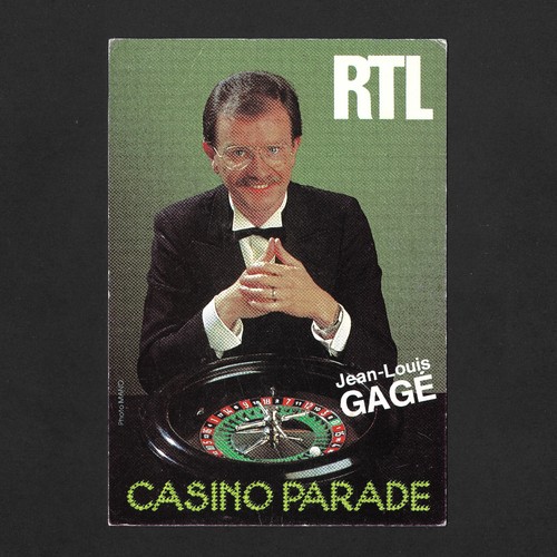 Autographe signature photo - , rtl