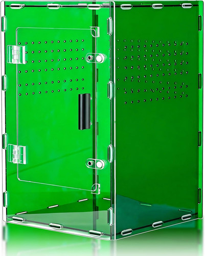8x8x12 deep green acrylic - deep,