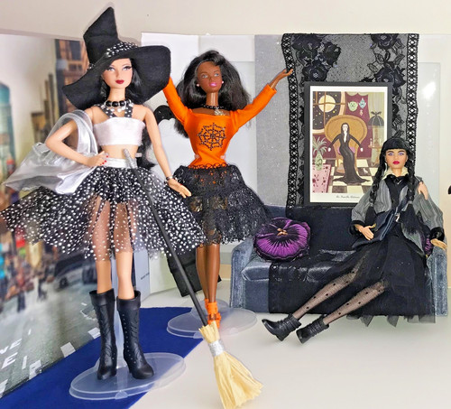 Barbie mercredi basics gold - mercredi,