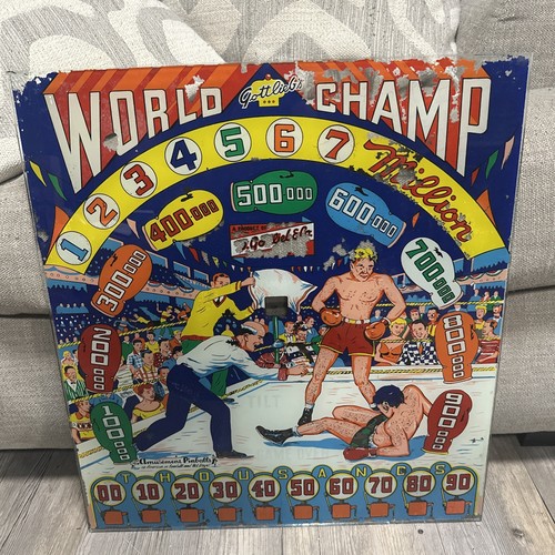 1957 gottlieb world champ - gottlieb,