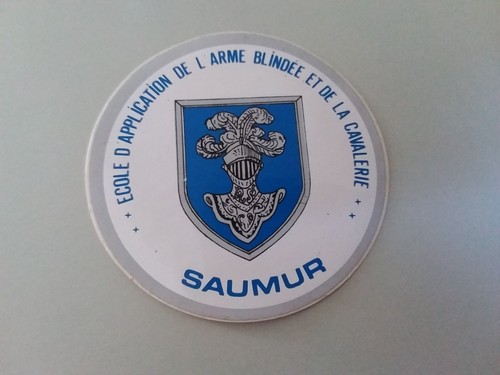 Ancien autocollant armée