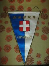 Vintage Ancien FANION ASPES CHAMBÉRY Personnel EDF-GDF Savoie Électricité Gaz