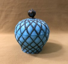 boite ronde en opaline