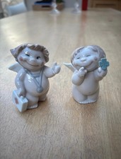 Porcelaine Nao / 2 Anges