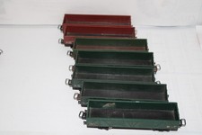 JOUEF LOT DE 7 WAGONS TOMBEREAU TP  SNCF REF:6500