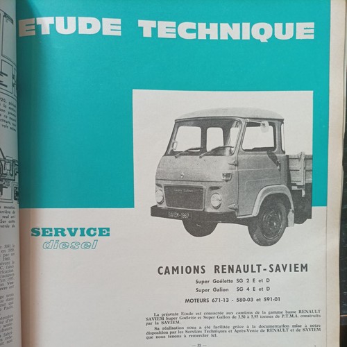 Revue technique camion renault - revue,