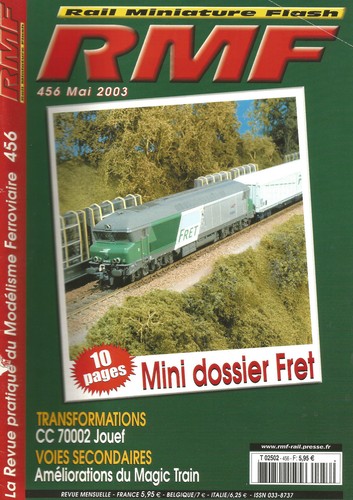 Rmf 456 70002 - 70002, jouef
