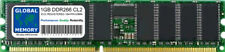 1GB DDR 266MHz PC2100 184-PIN ECC Enregistré Rdimm RAM Pour Serveur /