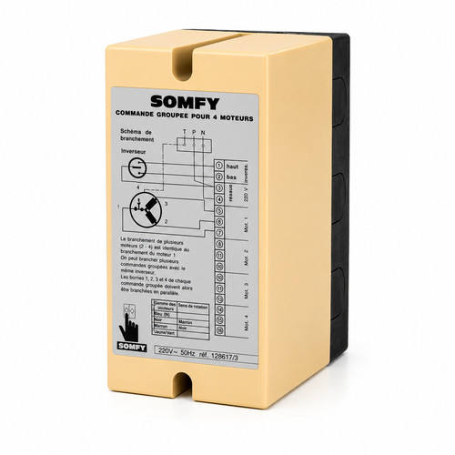 Somfy 128617 commande - 128617/3,