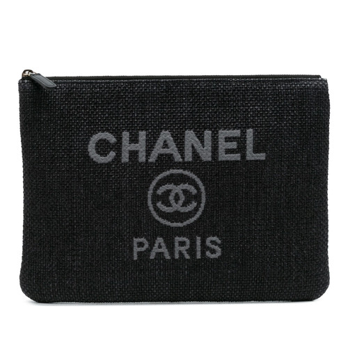 Chanel medium straw deauville - chanel,