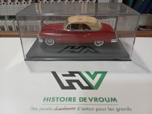 Buick 1950 cabriolet rouge - buick,