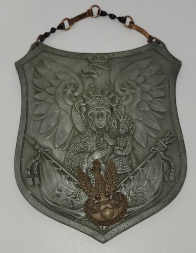 Plaque religieuse ancienne