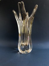 Vase verre pressé moulé