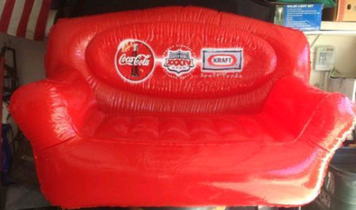 Vintage coca cola inflatable - vintage,