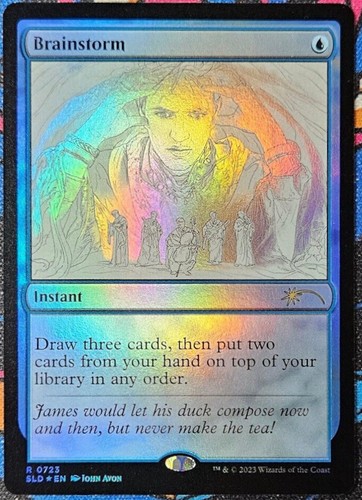 Mtg magic brainstorm john - mtg,