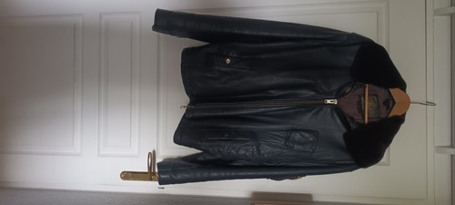 Blouson cuir navigant