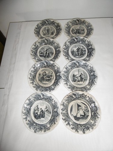 Anciennes assiettes a - 8,