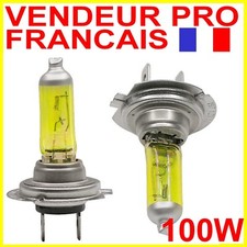 AMPOULE LAMPE H7 100W JAUNE
