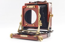 [Exc+5] Appareil photo de terrain grand format Wista Field 45DX 4x5 en bois...
