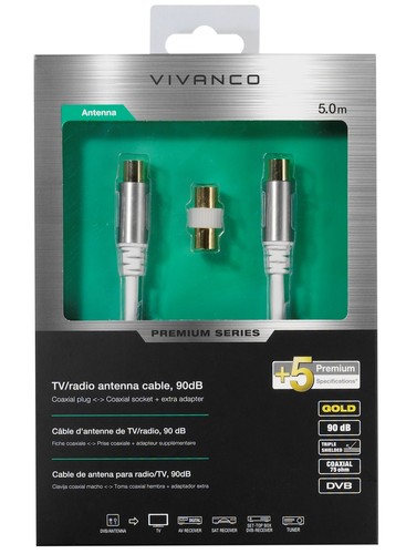 Vivanco câble coaxial - vivanco,
