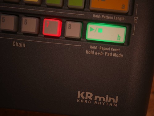 Korg mini drum rhythm - kr,