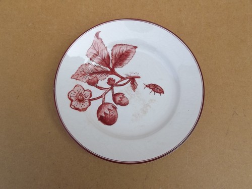 Sarreguemines assiette décor