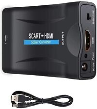 1080P HD SCART PERITEL VERS HDMI Convertisseur TV Vidéo Audio Adaptateur