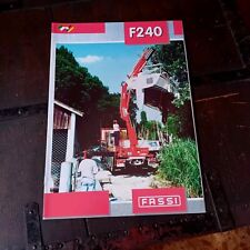 Fassi Bergamo Grue Hydraulique