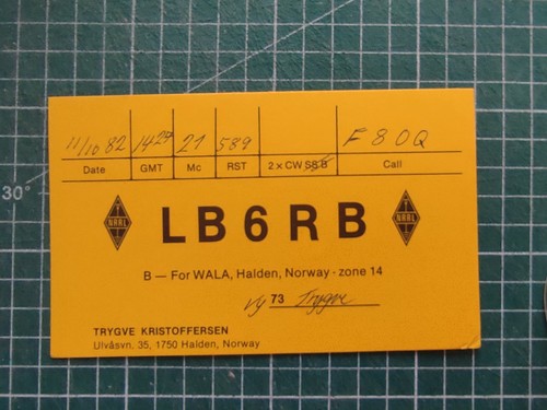Br0958 carte radio amateur qsl - br0958,