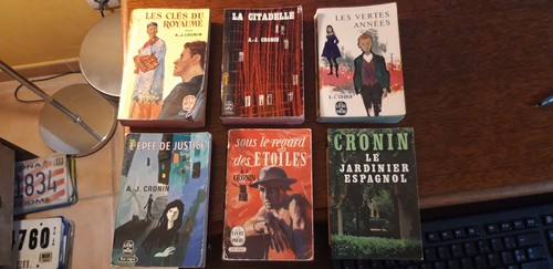 Lot romans cronin - 6, a-j