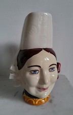 QUIMPER HENRIOT CHARLES MAILLARD PICHET TETE BRETONNE BIGOUDENE BE 16,5 cm