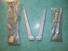 Paire haubans porte bagage gris métallisés Motobécane 40 neuf ancien stock