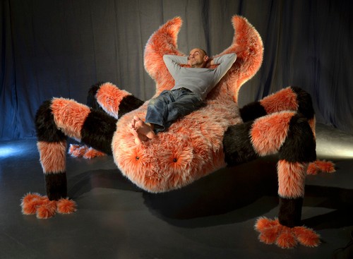 Sculpture lit repos monstre - lit,