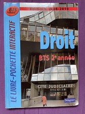 droit ; BTS tertiaires ; 2e