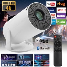 Mini projecteur multimédia portable 4K UltraHD - Home Cinema - WIFI & Bluetooth