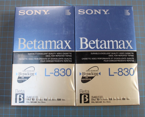 Cassettes vidéo sony - cassettes,