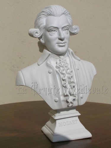 Buste mozart musique - buste, mozart/musique