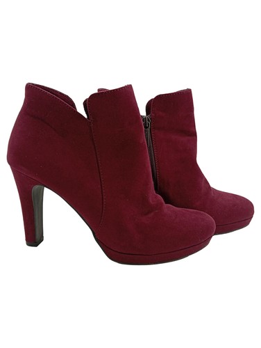 Tamaris bottines femme rouge - tamaris,