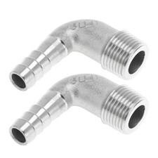 2 Pcs Raccords À Barbe Pour