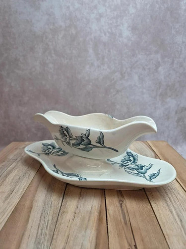 Saucière ancienne faïencerie - saucière,