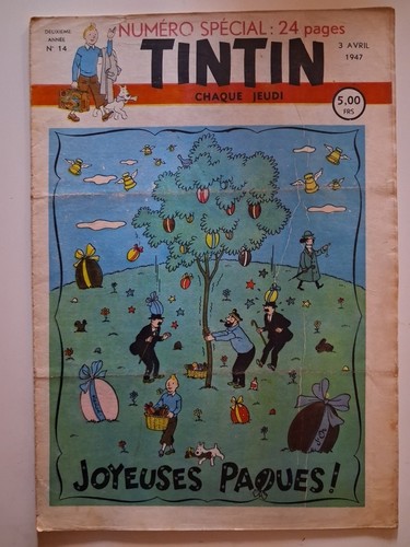 Journal tintin année - année, n°