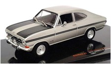 Ixo 1/43 Scale CLC462N.22 - 1967 Opel Kadett B Coupe Rally - Silver