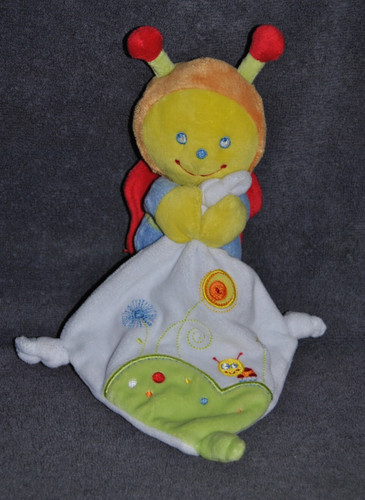 Doudou abeille papillon - 🍀doudou,