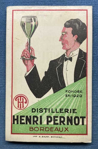 Ancien carnet publicitaire - ancien,