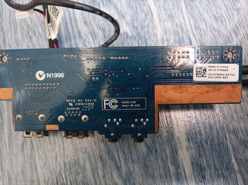 Carte audio usb frontale dell - carte,