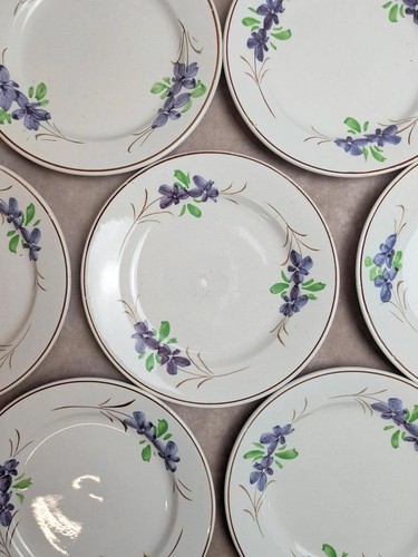 Lot assiettes anciennes - lot, 9