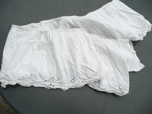 Bas jupon ancien coton - bas,
