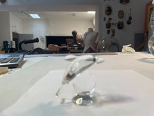 Figurine dauphin  en cristal Swarovski