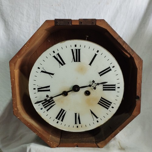 Ancienne pendule octogonale - ancienne,
