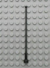 Lego black antenna whip - whip, ref